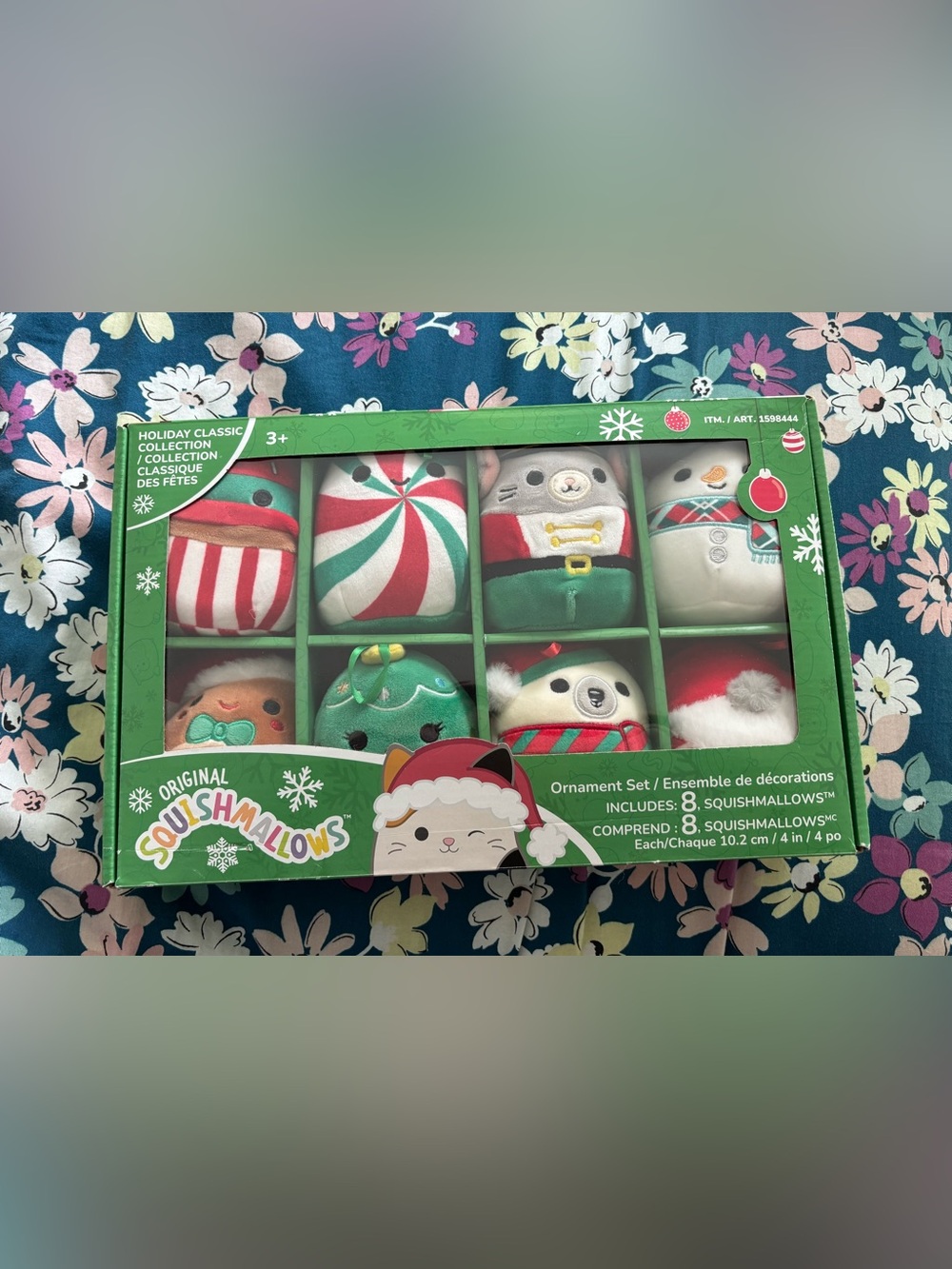 Squishmallows Holiday Ornament Set